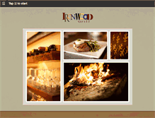 Tablet Screenshot of ironwoodgrill.com